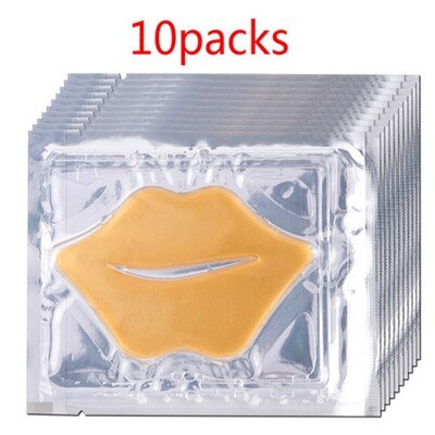 3/5/10/15Pack Moisture Essence Collagen Lip Mask Skin Care Gel Lip Masks Patches Anti Aging Lighten Lip Lines Plumper Masks