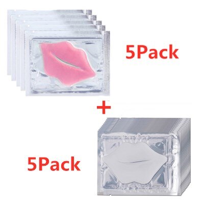 3/5/10/15Pack Moisture Essence Collagen Lip Mask Skin Care Gel Lip Masks Patches Anti Aging Lighten Lip Lines Plumper Masks