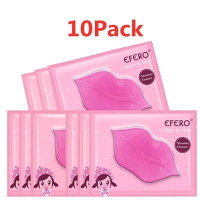 3/5/10/15Pack Moisture Essence Collagen Lip Mask Skin Care Gel Lip Masks Patches Anti Aging Lighten Lip Lines Plumper Masks