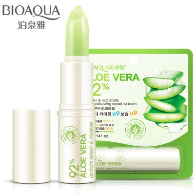 BIOAQUA Lip Skin Care Natural Plant Essence Repair Lip Balm Colorless Long Lasting Lips Skin Moisturizing Nourish Lips Care