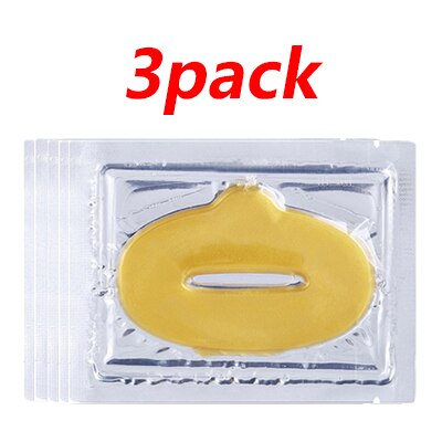 2/3/5/6 Packs Collagen Lip Plumper Moisturizing Crystal Lip Mask Gel Patches Hydrating Anti Aging Wrinkle Masks for Lip Care