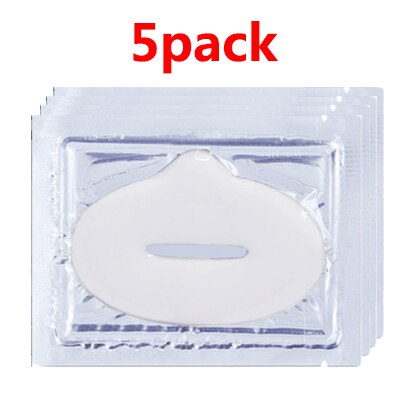 2/3/5/6 Packs Collagen Lip Plumper Moisturizing Crystal Lip Mask Gel Patches Hydrating Anti Aging Wrinkle Masks for Lip Care