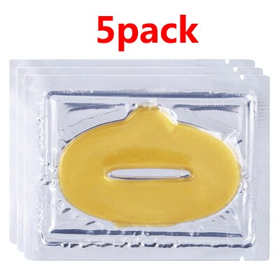 2/3/5/6 Packs Collagen Lip Plumper Moisturizing Crystal Lip Mask Gel Patches Hydrating Anti Aging Wrinkle Masks for Lip Care