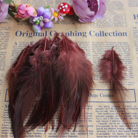 Sale 100pcs / lot high quality pheasant feather, 4-6 "/ 10-15cm, natural color and dyed feathers, DIY jewelry accessories