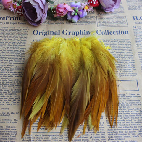 Sale 100pcs / lot high quality pheasant feather, 4-6 "/ 10-15cm, natural color and dyed feathers, DIY jewelry accessories