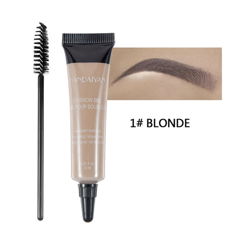 HANDAIYAN Eyebrow Glue Waterproof Not Blooming Dyed Liquid Eyebrow Cream