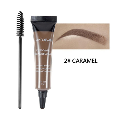 HANDAIYAN Eyebrow Glue Waterproof Not Blooming Dyed Liquid Eyebrow Cream