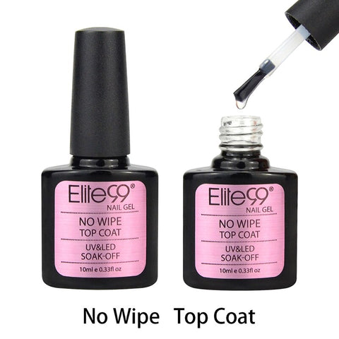 Elite99 Base and Top Coat Gel Nail Polish UV 10ml Transparent Soak Off Primer Gel Polish Gel Lacquer Nail Art Manicure Primer