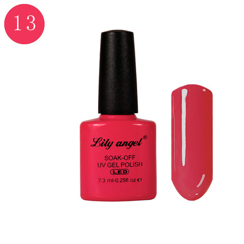 LILY ANGEL Nail Art Design Manicure  110 Color 7.3Ml Soak Off Enamel New Gel Polish LED UV Gel Nail Polish Lacquer 1-38