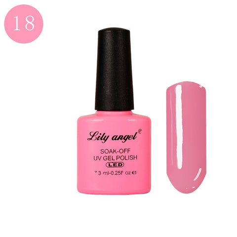 LILY ANGEL Nail Art Design Manicure  110 Color 7.3Ml Soak Off Enamel New Gel Polish LED UV Gel Nail Polish Lacquer 1-38