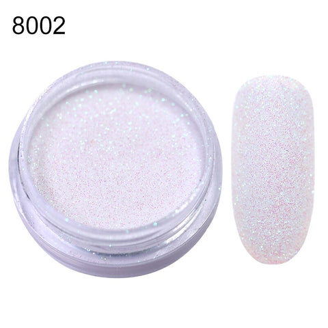 Nail Shimmer Powder Shining Rose Gold Metal Mirror Effect Nail Chrome Pigment Holographic Dust Nail Art Decoration Glitter