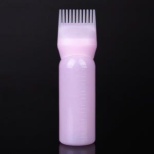 Hair Dye Bottle Fashion Women Hair Beauty Accessories Brush Hair Dye Tool New mf dai Scale Hot Hair Bottle of Comb Can Be water