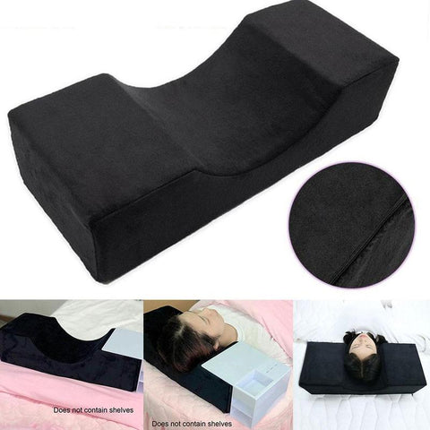 1pcs Soft Eyelash Extension Pillow Soft Grafted Eyelashes Flannel Pillows For Beauty Salon Use Neck Support Makeup Accessories