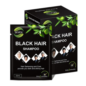 5/1pcs Hair Dye Shampoo Styling Products For Older Man Women White Hair Dyed Black Plant Hair Dye One-time Molding Cream Make up